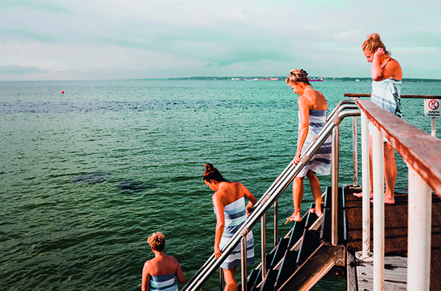 Kallbad på skånska